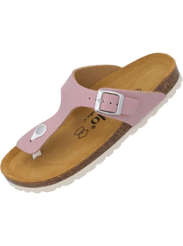 palado Pantoletten in pink glitzer