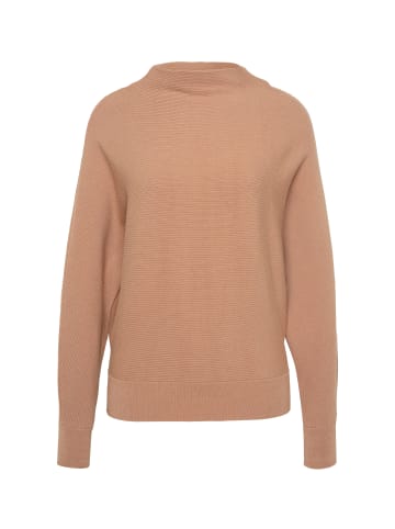 Zero  Pullover strukturiert mit Stehkragen in Cinnamon Swirl