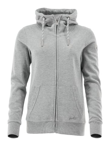 New View Sweatjacke L90063FC02 in Silber melange