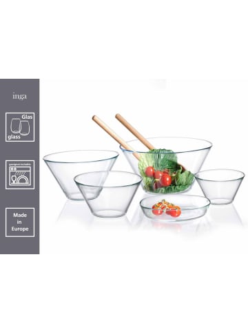 Ritzenhoff & Breker Salatschale Inga in ø 16,5 cm in transparent