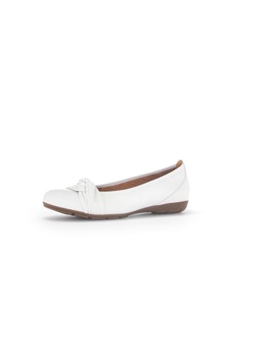 Gabor Fashion sportliche Ballerinas in weiss