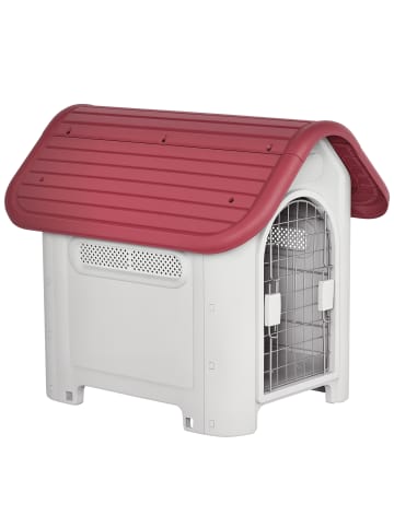 Pawhut Hundehütte 59B x 75T x 66H cm