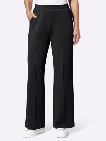 WITT WEIDEN Jersey-Schlupfhose in schwarz