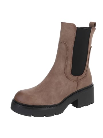 Ital-Design High Heel in Hellbraun
