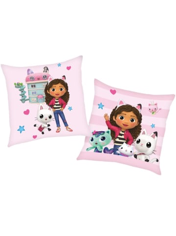 Herding Gabby | Gabby´s Dollhouse | 40 x 40 cm Deko-Kissen | Wende-Motiv