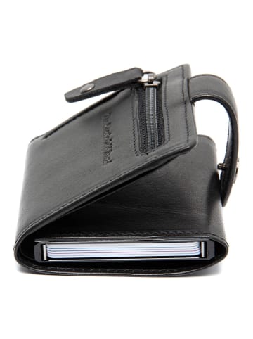 The Chesterfield Brand Larino Geldbörse RFID Schutz Leder 7 cm in black