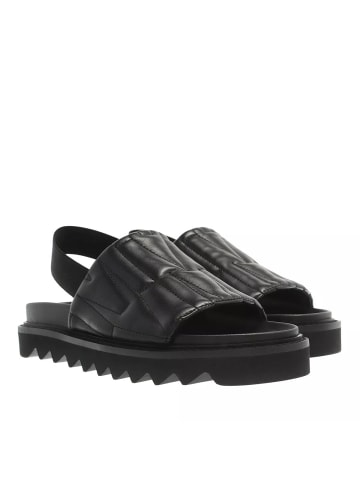 Moschino San Lod Fussbett50 Nappa Nero in black