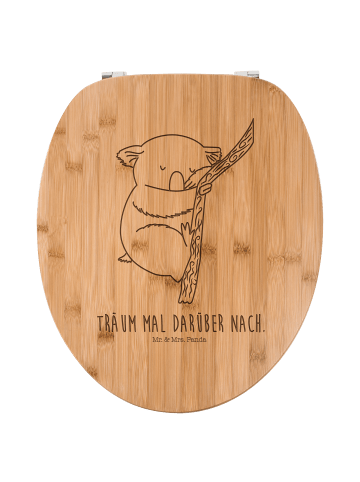 Mr. & Mrs. Panda WC-Brille Koalabär mit Spruch in Transparent