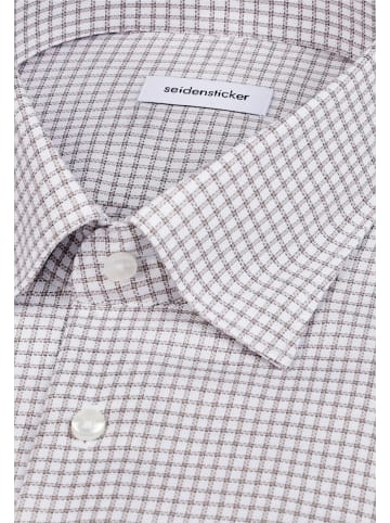 Seidensticker Business Hemd Regular in Beige