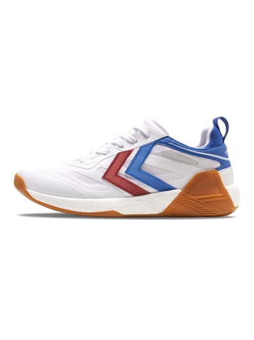 Hummel Hummel Training Shoe Algiz 2.0 Handball Unisex Erwachsene Atmungsaktiv Leichte Design in WHITE/TRUE BLUE