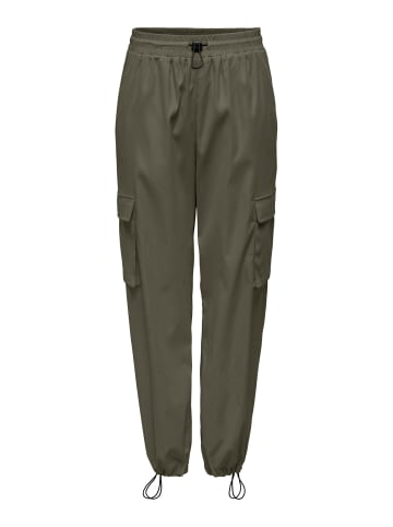 ONLY Cargo Hose Lässige Stoff Pants ONLCASHI in Olive