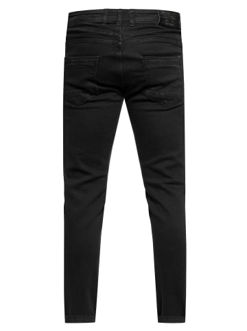 Rusty Neal Jeans Hose "MELVIN" Slim Fit Cotton-Stretch in Black - 0