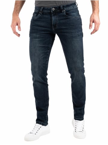PEAK TIME  Slim-fit-Jeans Mailand in Dark Blue