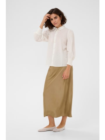 Kaffe Langarm - Hemd KApenelope Regular fit in Chalk