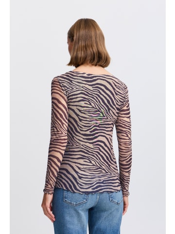 b.young Langarmbluse BYULLABELLA BLOUSE 20817213 moderne Langarmbluse in Braun