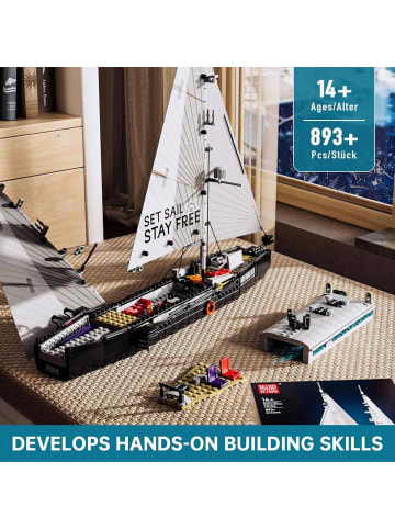 Mould King Mould King 10194 Modern Sailboat