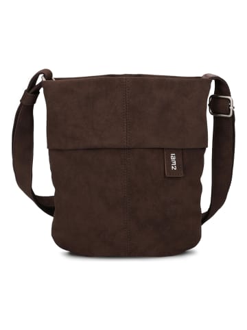 Zwei Mademoiselle.M Umhängetasche 22 cm nubuk espresso