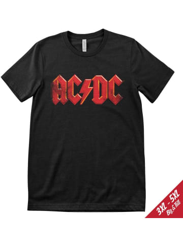 AC/DC T-Shirt "Distressed Logo T-Shirt" in Schwarz