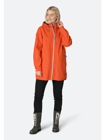 Ilse Jacobsen Mantel RAIN135B in warm orange