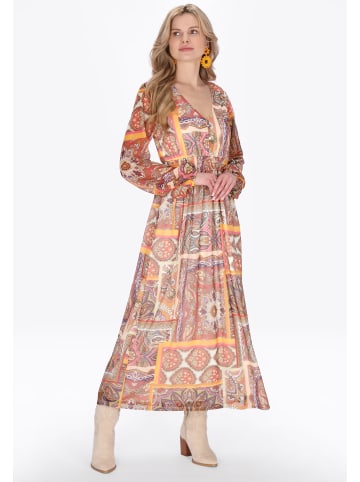 usha FESTIVAL Women Dress in yellow multicolor