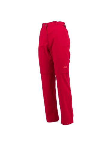 Jack Wolfskin Hose Activate Light Zip Off Pants in Rot