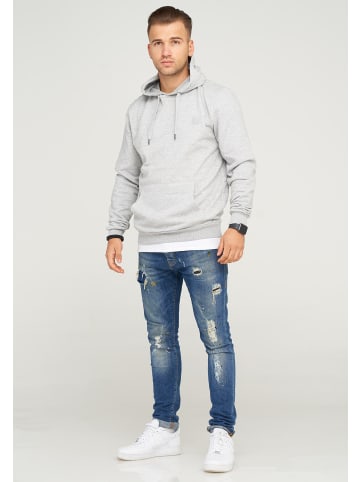 SOULSTAR Hoodie DAKAR in Grey Melange