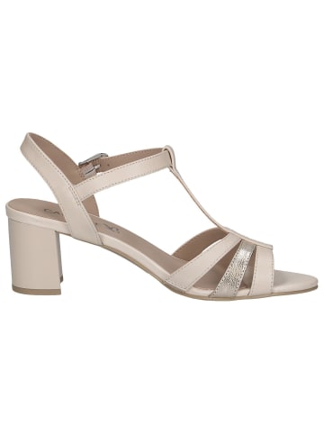 Caprice Sandalette in CREAM/GOLD