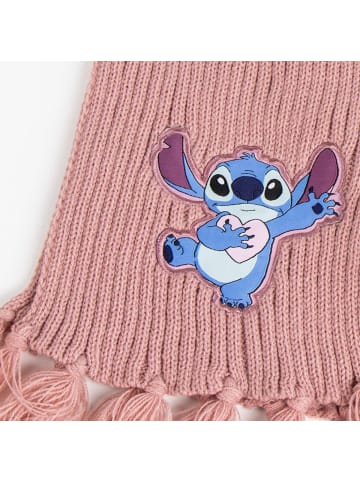 Disney Disney Stitch 2er Set Kinder Winter Accessoire Mütze Schal in Mehrfarbig