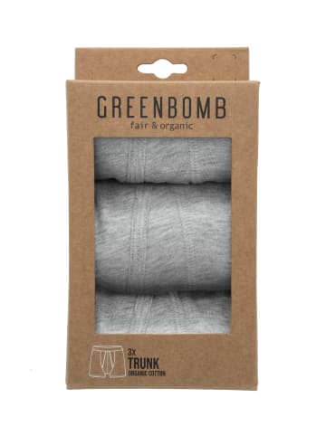 GreenBomb Trunk Basic in Heidekraut Grau