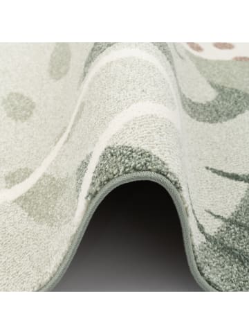 Pergamon Kinder Teppich Softstar Kids Safari Friends in Groen