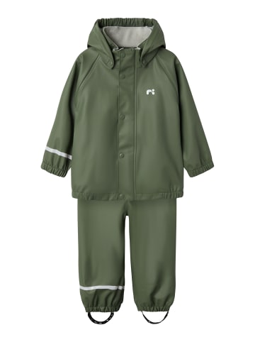 name it Regenanzug NKNDRY10 RAIN SET FO in thyme
