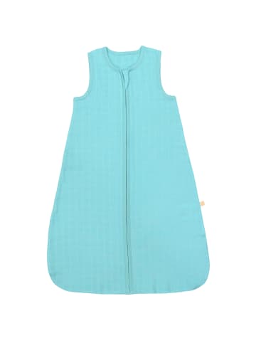 Schlummersack Musselin Babyschlafsack, 0.5 TOG in Aqua