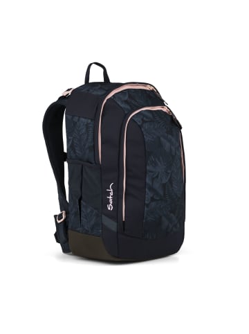 Satch Schulrucksack-Set AIR "Midnight Jungle" 3-tlg. in Schwarz
