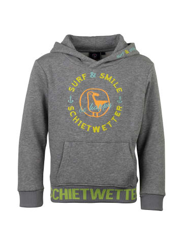 SCHIETWETTER SCHIETWETTER Hoodie Haifisch Jost in greymelange