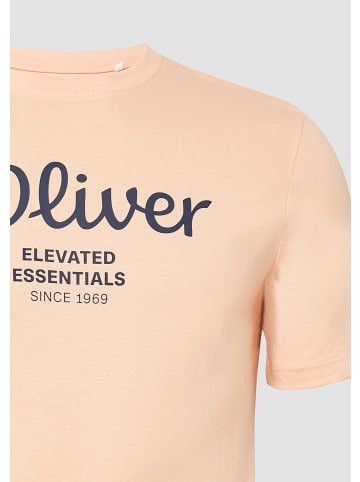 s.Oliver T-Shirt kurzarm in Orange