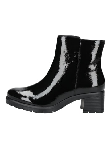 ara Stiefelette in Schwarz Lack