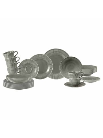 Seltmann Weiden Kombiservice Beat Color Glaze in Perlgrau