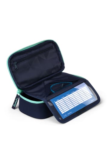 Satch Schlamperbox "Ocean Mint" in Blau