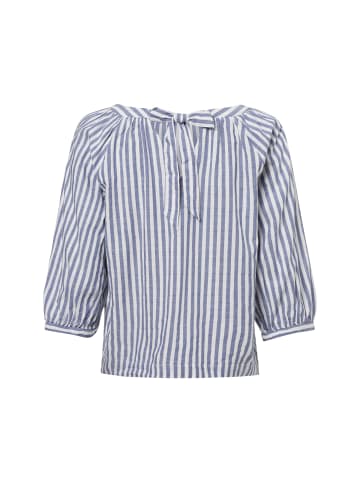 s.Oliver Bluse in marine weiß