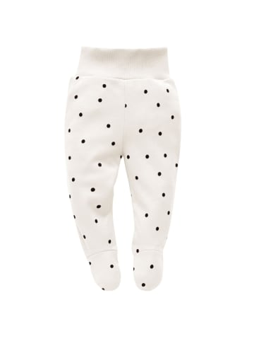 Pinokio Babyhose Punkte in weiss
