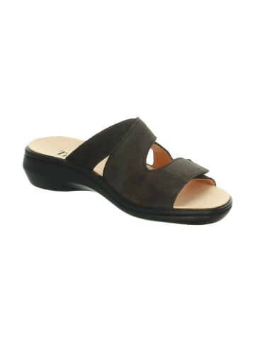 Think! Tieffußbett Pantolette CAMILLA DAMEN in Mocca