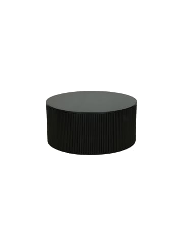 byLiving Couchtisch OWEN in schwarz - D 80, H 36 cm