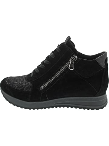 WALDLÄUFER H-Vicky Schnürstiefelette Schwarz