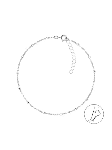 Alexander York Fußkettchen SATELLITE in 925 Sterling Silber in silber
