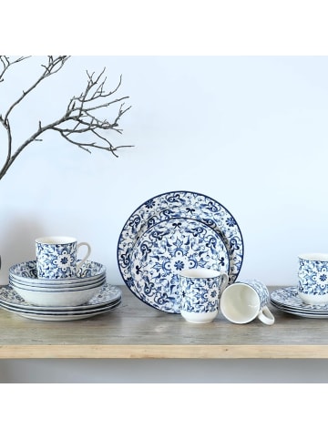 CreaTable 12 tlg. Set 16478 Fresco  Teller Set in Blau