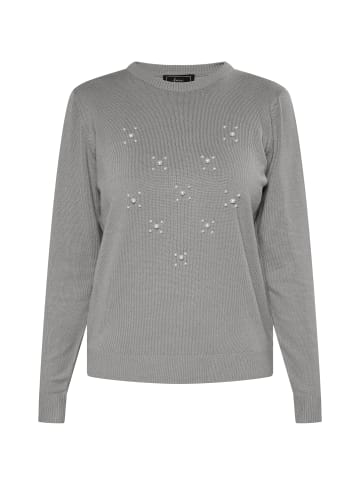 faina Damen Strick Pullover in Grau