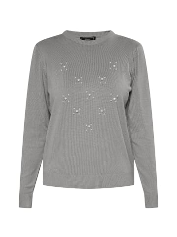 faina Strick Pullover in Grau