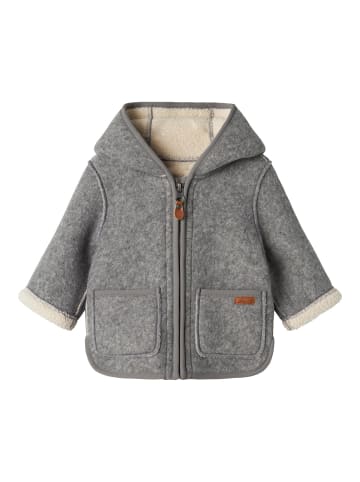 name it Jacke in Light Grey Melange