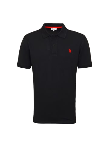 U.S. Polo Assn. Poloshirt in schwarz