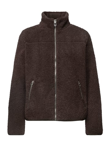 Street One Short Teddy Jkt in Auburn Brown